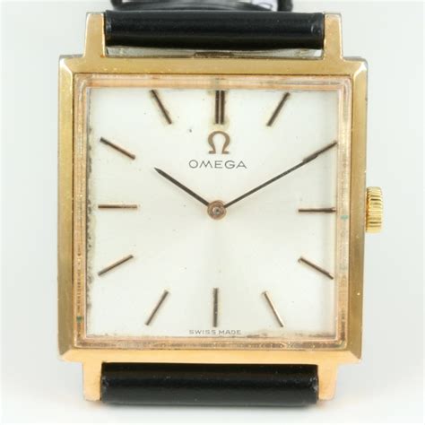 omega square watch|omega vintage men's watch.